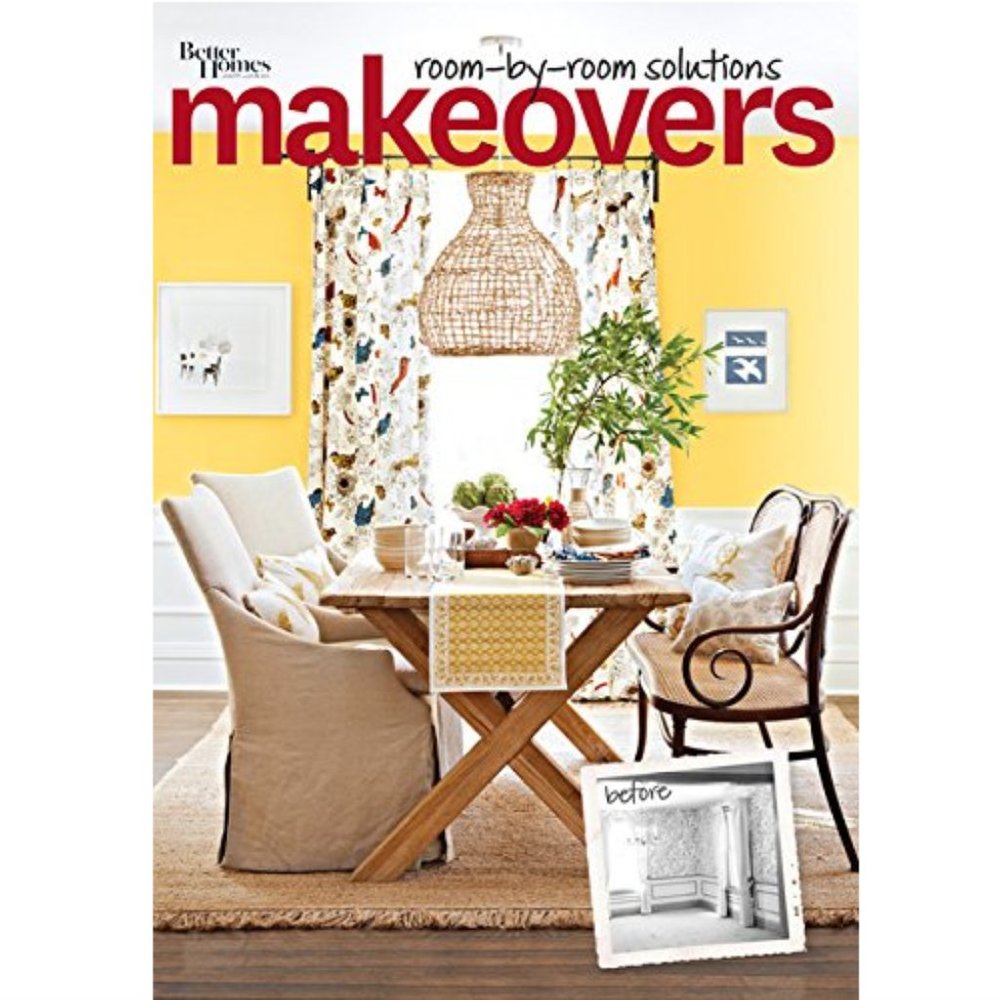 🍒  MAKEOVERS Better Homes & Gardens Room by room solutions Interior Design Book